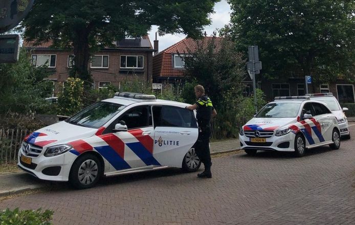 De politie wist de man toch aan te houden.