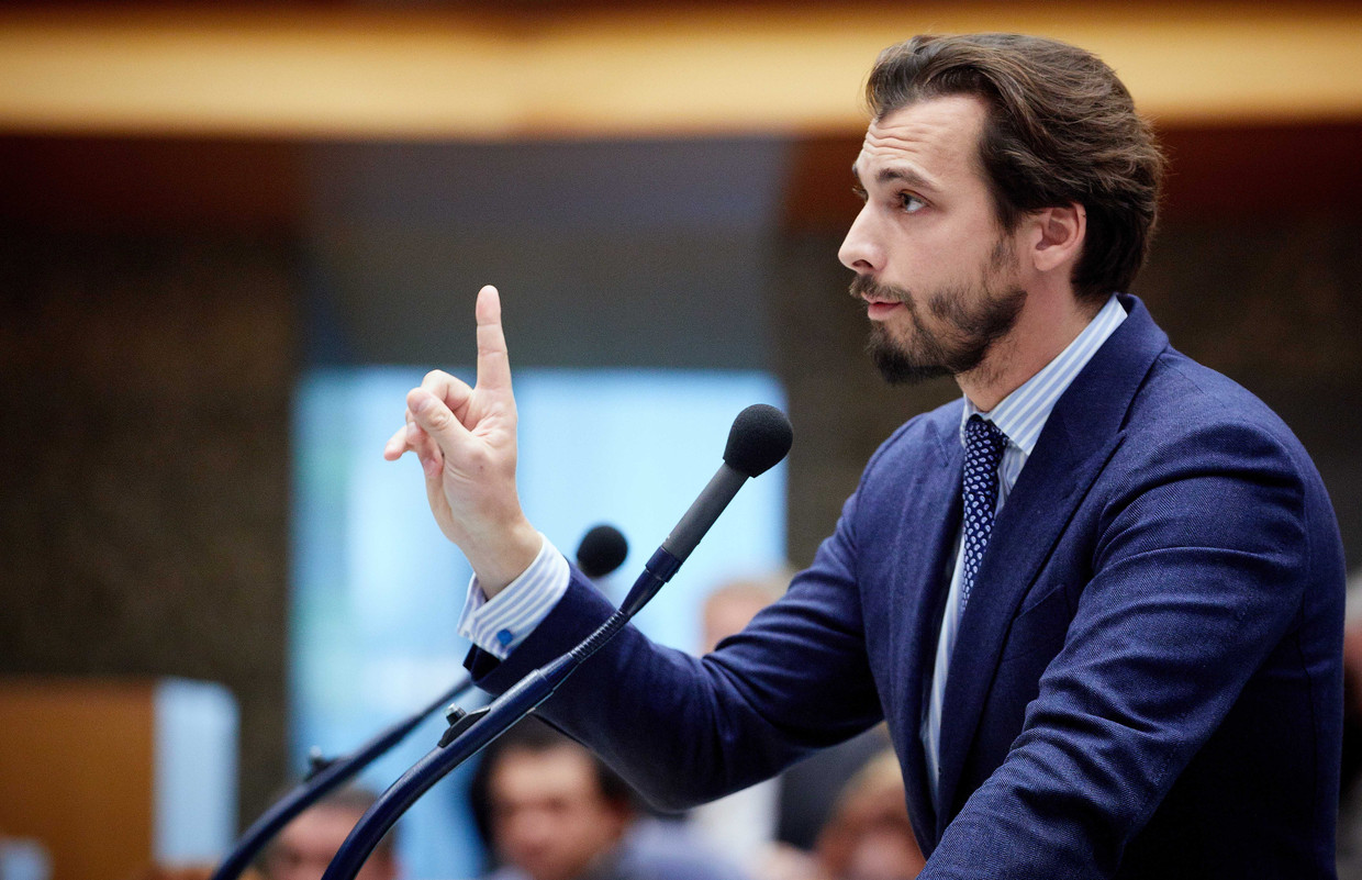Forum voor Democratie-fractievoorzitter Thierry Baudet. Beeld anp