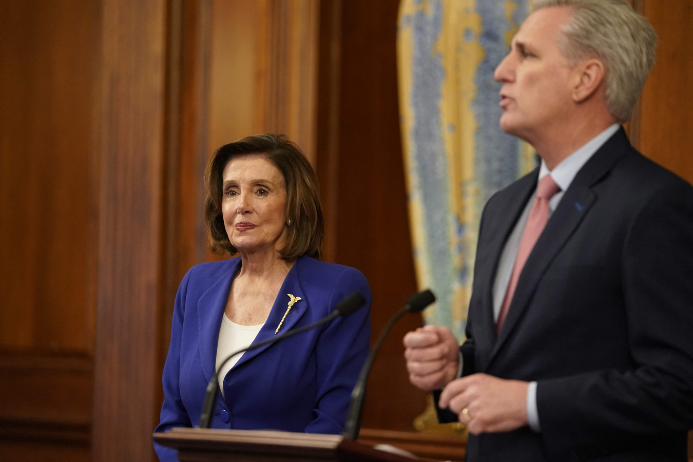 Nancy Pelosi et Kevin McCarthy