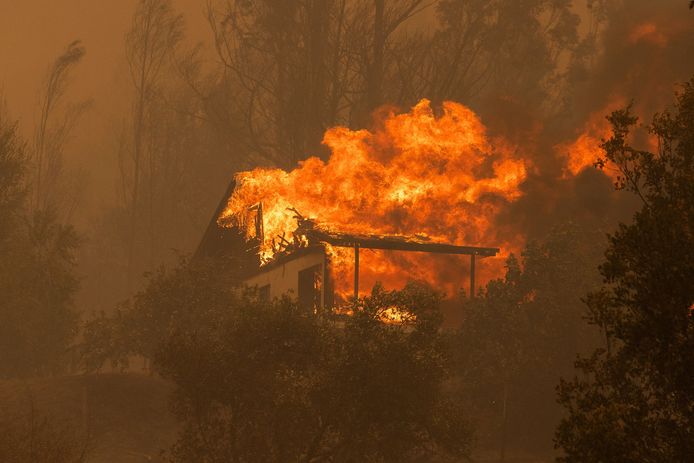 Le centre du Chili ravagé par les flammes.
