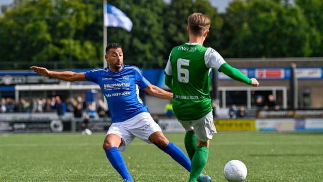 Adnane (GVVV) liep een zware enkelblessure op tegen DOVO, maar is nu klaar voor zijn rentree in de Veenendaalse derby