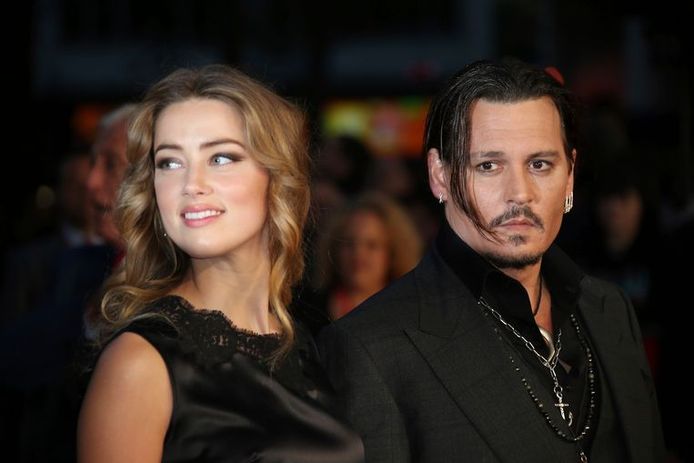 Amber Heard en Johnny Depp in betere tijden
