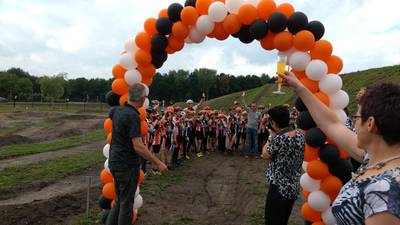 Mountainbikers trotseren pittige klimmetjes in bossen rond Liessel