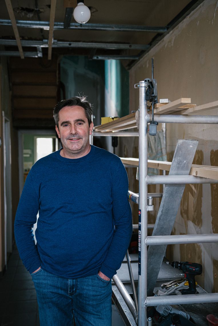 Eddy Jespers, bakker bij Makro. Beeld Wouter Van Vooren