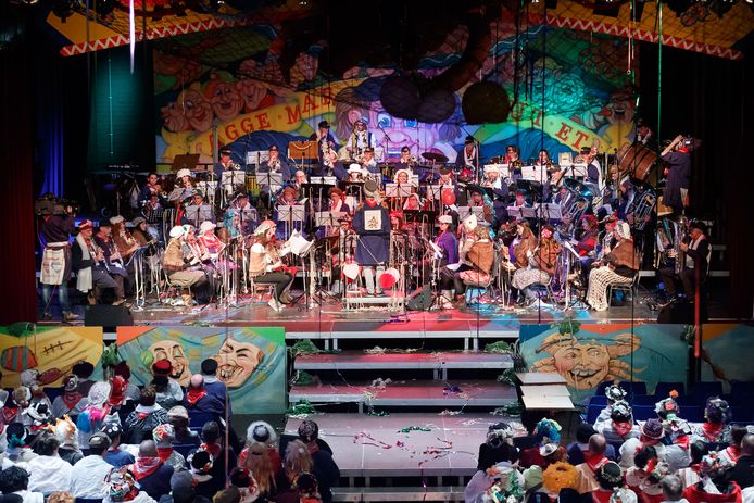 Het Vastenavendconcert 2019 in De Stoelemat. Kolping op het podium. Maar dat dreigde dit jaar wel heel duur uit te pakken!