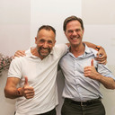 Alex van Eck uit IJselstein met minister-president Mark Rutte