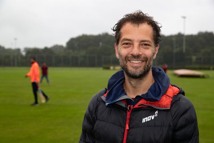 Voorzitter Janno Barlage zag zijn cricketers voor het eerst in de clubgeschiedenis promoveren naar de topklasse.