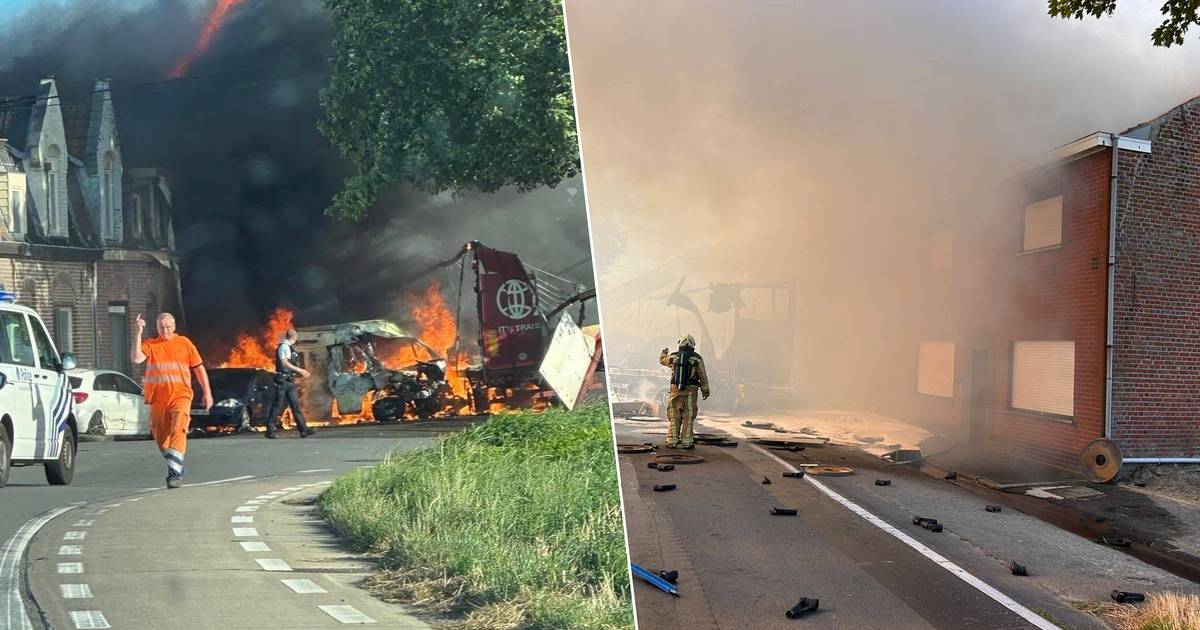 Dode nadat vrachtwagen woning binnenrijdt na ongeval.