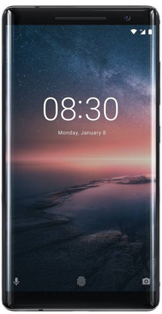 Bij een luxesmartphone, zoals de Nokia 8 Sirocco, hoort natuurlijk ook een luxueus scherm.