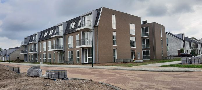 Bijna klaar: 22 nieuwe huurappartementen aan de Hadewychstraat in Heesch.