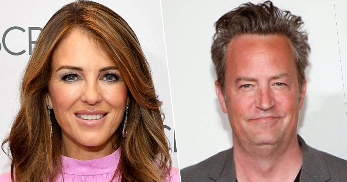 ‘È stato un incubo’: Elizabeth Hurley sulla collaborazione con Matthew Perry |  Gente famosa