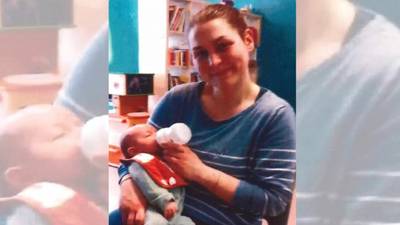 OPSPORINGSBERICHT. Mélina Panneels (28) uit Brussel met haar tien maanden oude baby vermist