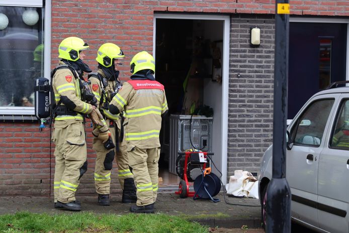 De brandweer had het vuur snel onder controle