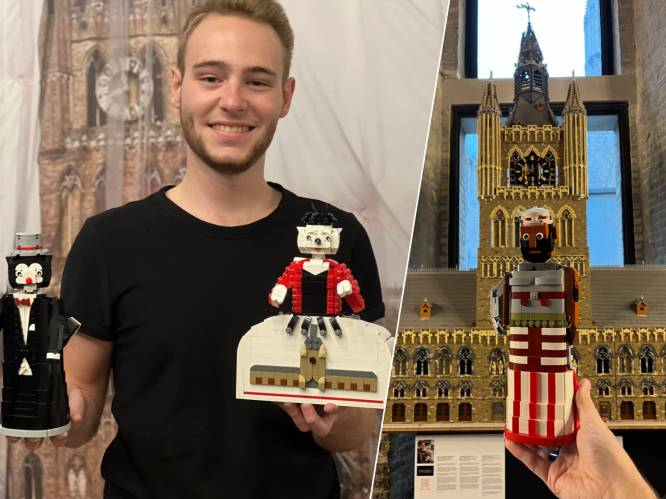 
Lego Master Corneel Clarys (25) ontwerpt bouwsets van Minneke Poes, Cieper en Goliath: “Uit liefde voor de Kattenstoet”
