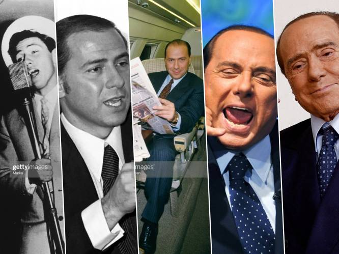 PORTRET. De vele gezichten van Silvio Berlusconi (86): van charmezanger tot sjoemelaar, van mediamagnaat tot machtspoliticus, van ijdeltuit tot vrouwenzot