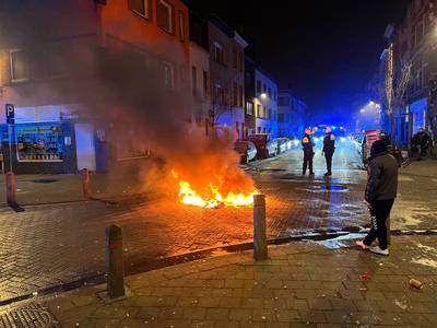 Bromfiets in brand gestoken op Koxplein in Borgerhout: “Het leek wel oorlog”
