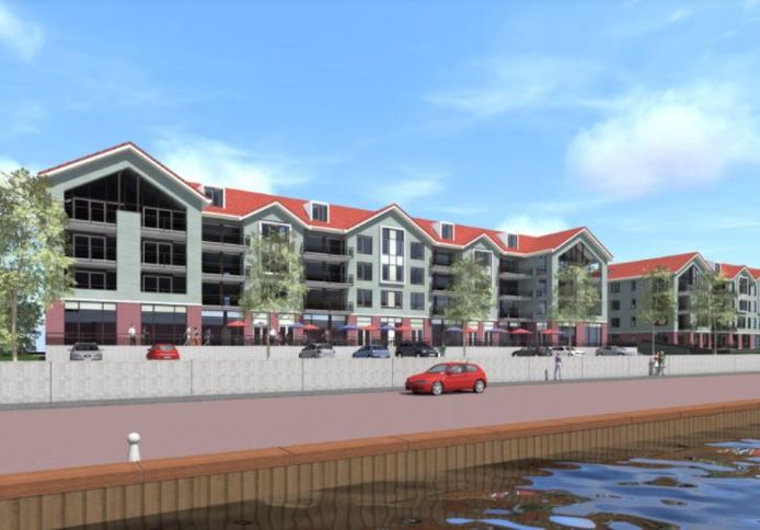 Impressie van 'New Dock' op het werkeiland in Lelystad.