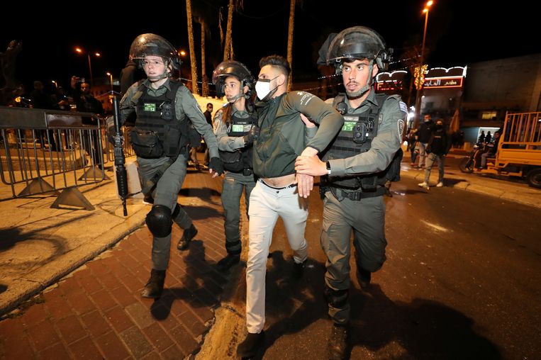 De studie toont volgens Human Rights Watch aan dat de Israëlische autoriteiten misdaden tegen de menselijkheid begaan. Beeld REUTERS
