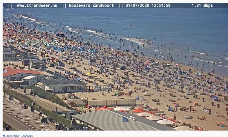 Drukte Op Stranden Voorbij Wegen Naar Zandvoort Weer Open Het Parool