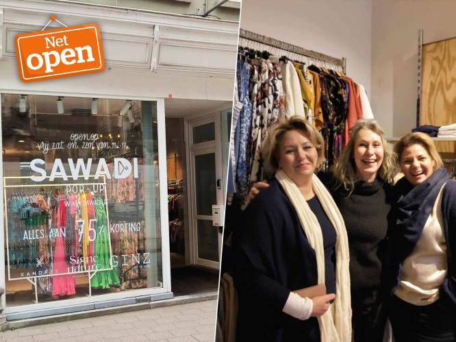 NET OPEN. Nieuwe pop up voor 15de verjaardag van kledingwinkel Sawadi: “Tijd voor de lenteschoonmaak”