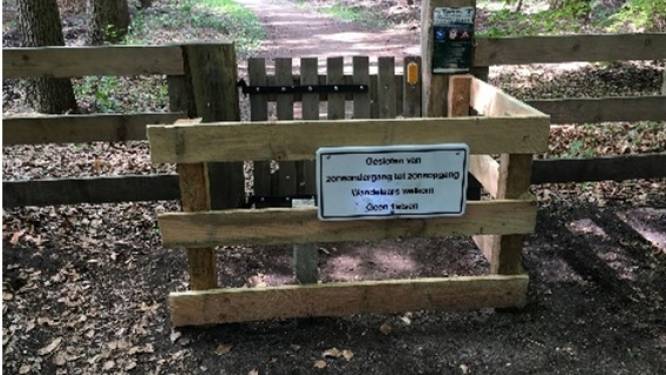 Ergernis over afsluiten fietsroute op landgoed Pijnenburg