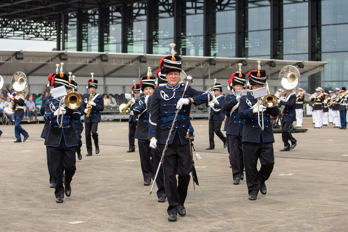De Nationale Taptoe wordt dit jaar op de voormalige vliegbasis Soesterberg gehouden.