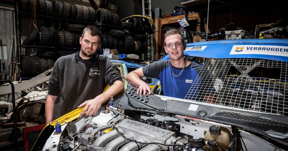 Zoons evenaren Willie Wortel van de autocross uit Paasloo: sleutel naar succes schuilt onder motorka