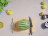 Zo snijd je gemakkelijk een watermeloen