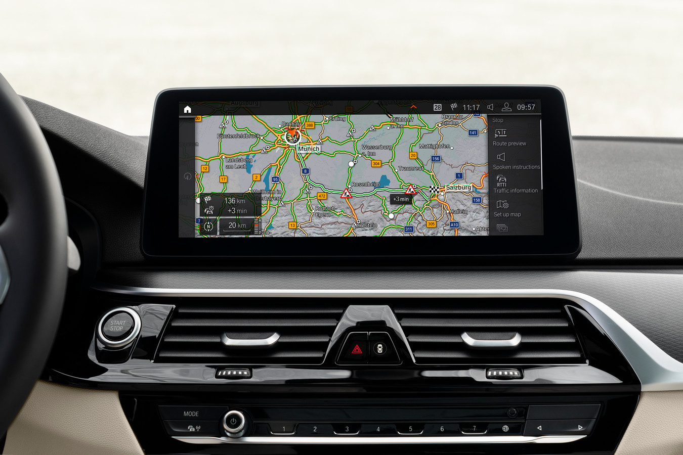 e-Zones: aan de hand van GPS-data herkent de BMW zelf of hij beter elektrisch kan gaan rijden