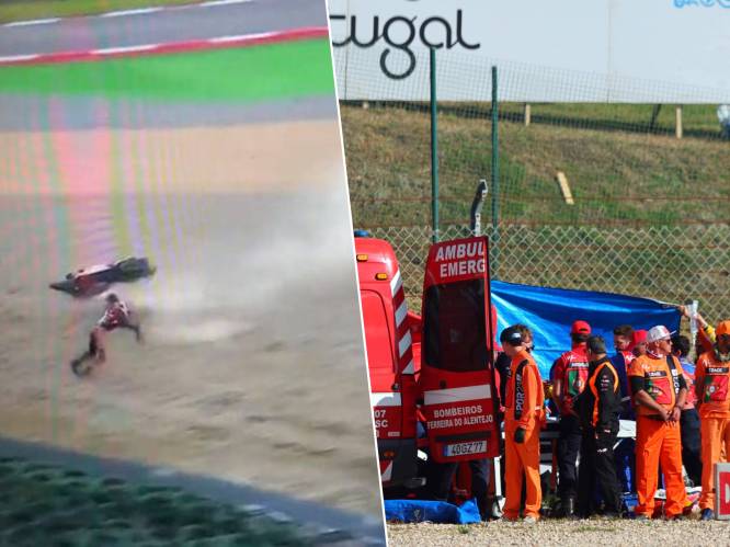 “Het was afschuwelijk”: MotoGP-coureur breekt kaak en rugwervel bij zware crash, collega’s stellen veiligheid in vraag