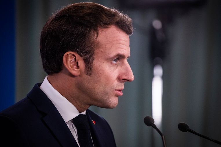 President Macron. Beeld Getty Images