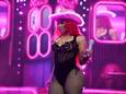 Nicki Minaj tijdens haar Pink Friday 2 World Tour.