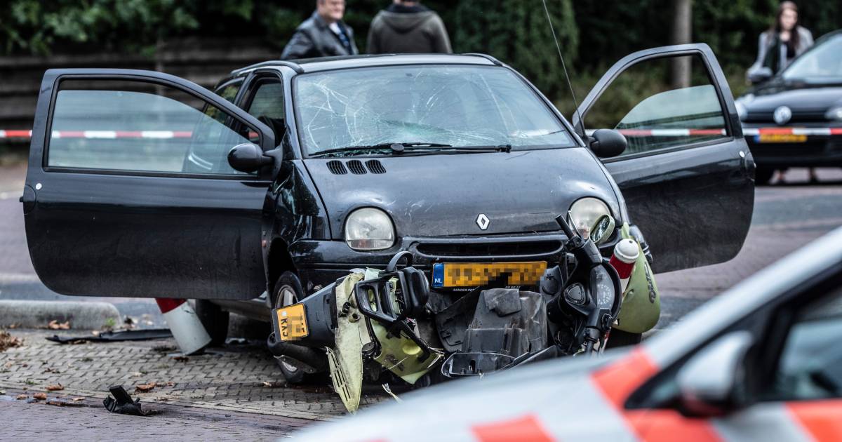 Automobilist rijdt bewust in op scooter en slaat op de vlucht in Terborg: 'Dacht dat hij dood was' -