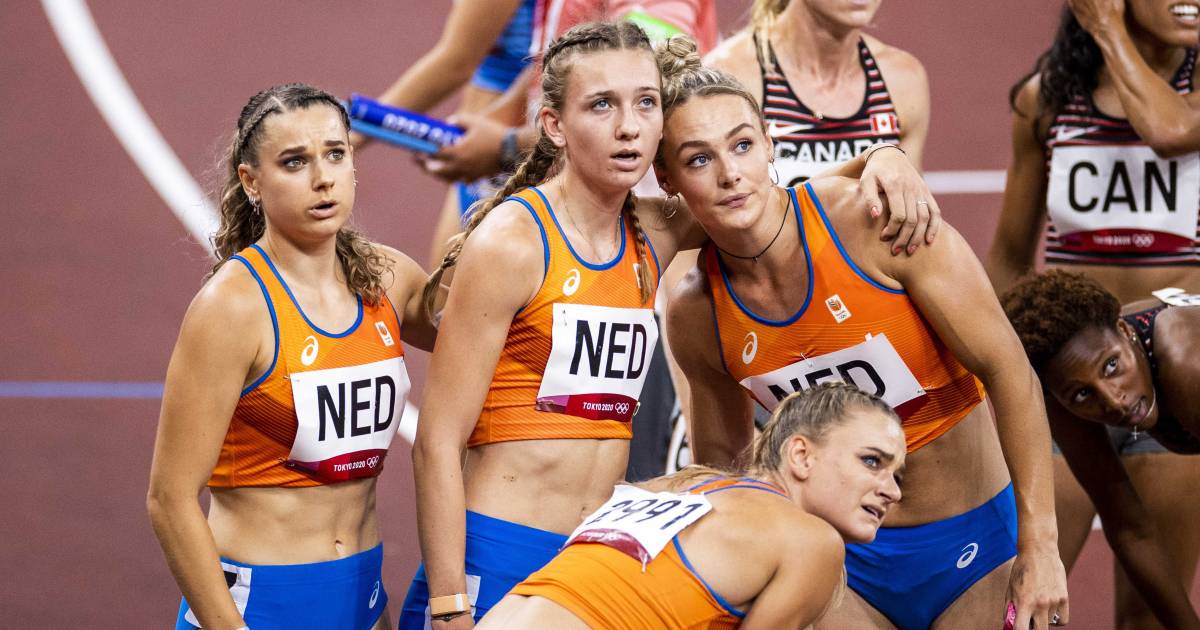 Nederland na ongekende inhaalrace Femke Bol en nationaal record naar