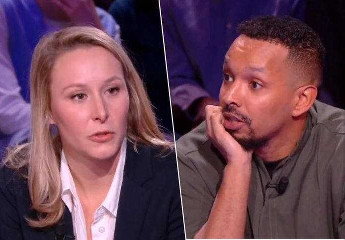 C'était tendu entre Marion Maréchal et l'humoriste Waly Dia.