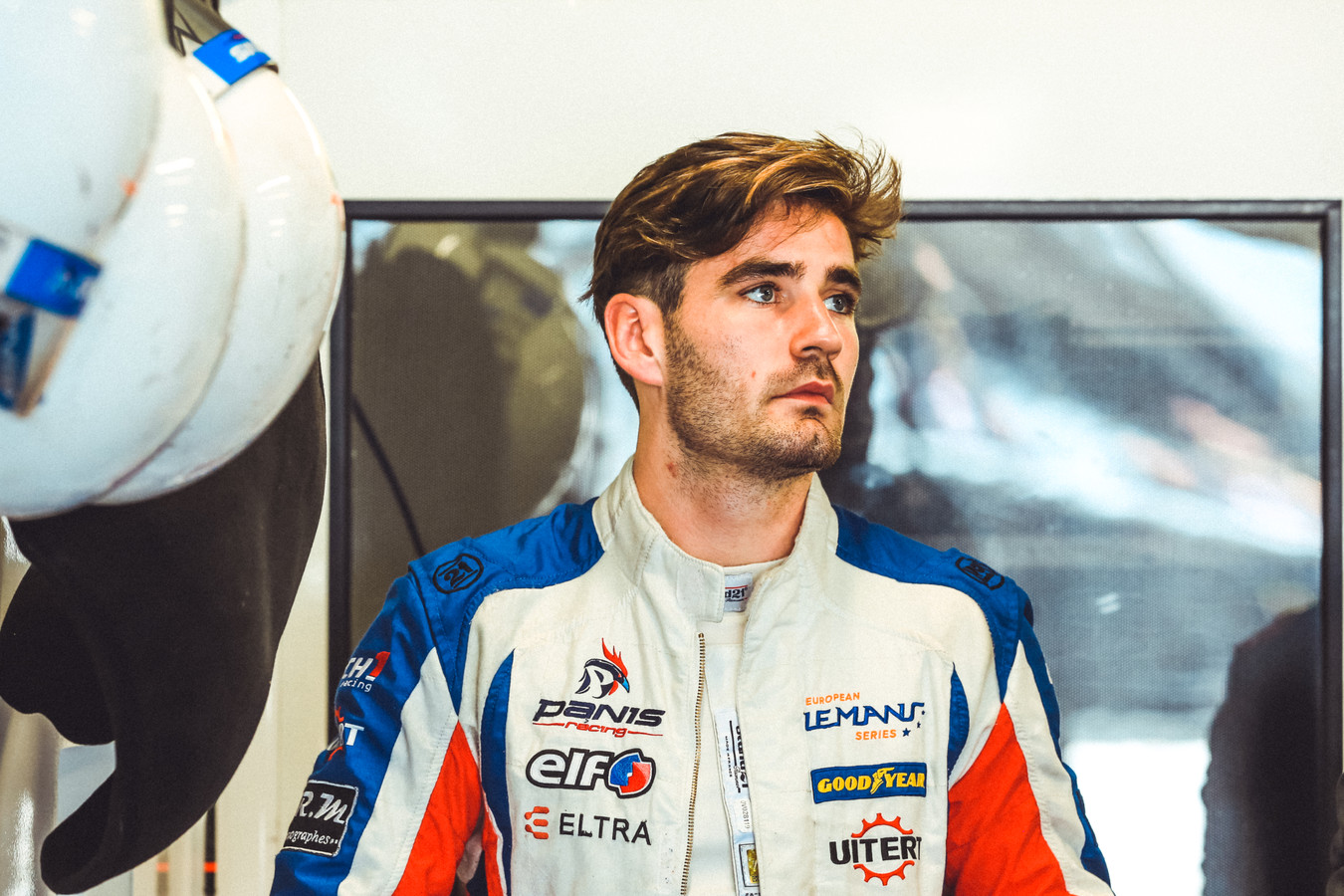 Job van Uitert tijdens de race in Monza.