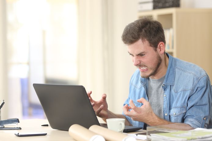 Studenten vonden online onderwijs vaak saai en ze konden de stof niet goed volgen. Foto ter illustratie.