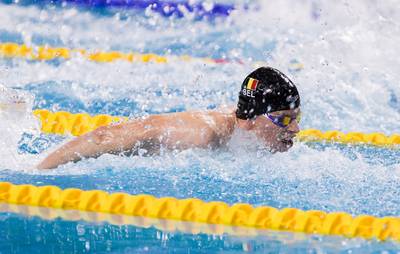 Coupe du monde de natation: Louis Croenen décroche l'argent sur 200 m papillon