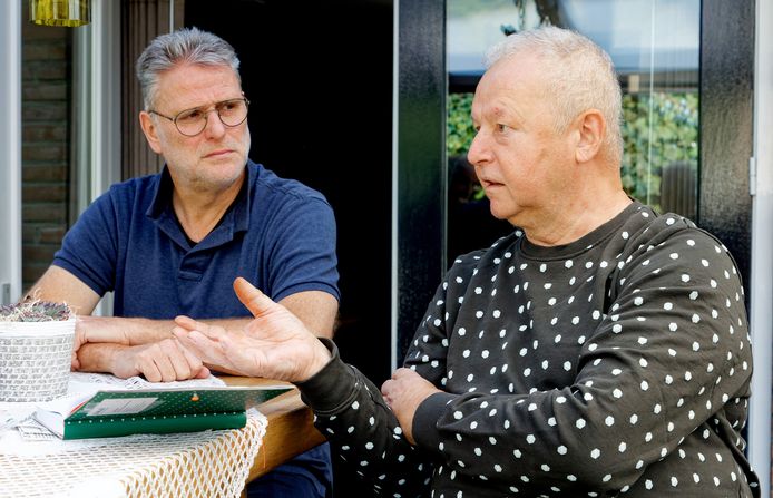 Bert van Druenen (l) en Ger Sterks (r) blikken terug op de herindeling en de vorming van de PPA in Sint-Michielsgestel.