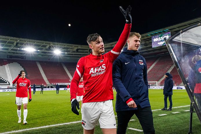 AZ-verdediger Sam Beukema.