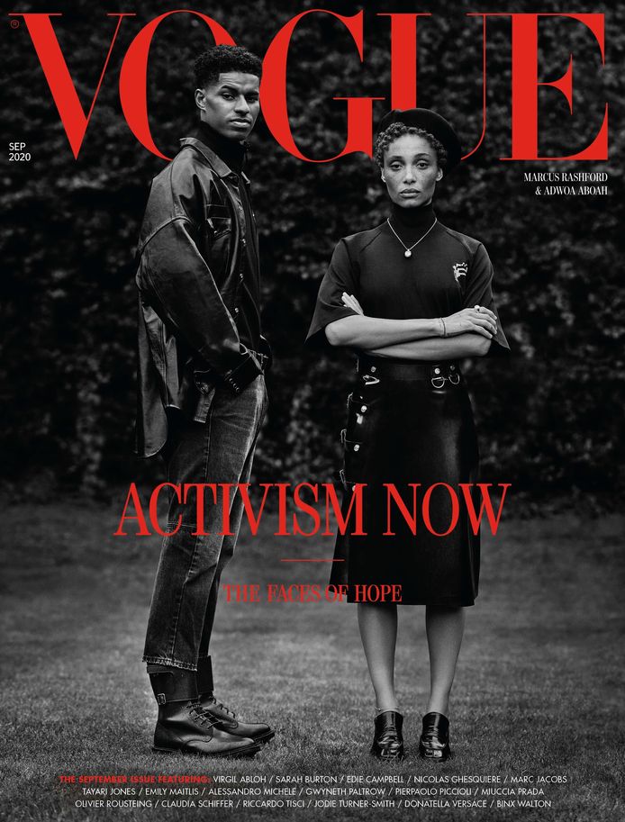 Het septembernummer van Vogue.