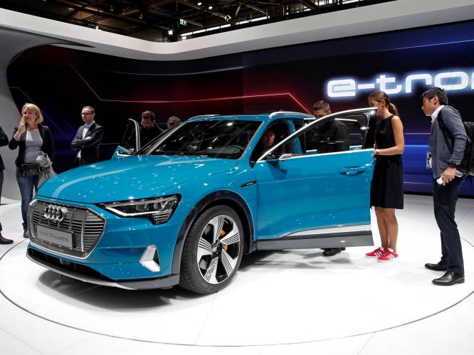 "Brusselse elektrische Audi later geleverd door softwareprobleem"