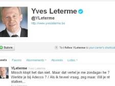 Le mystérieux message de Leterme sur Twitter