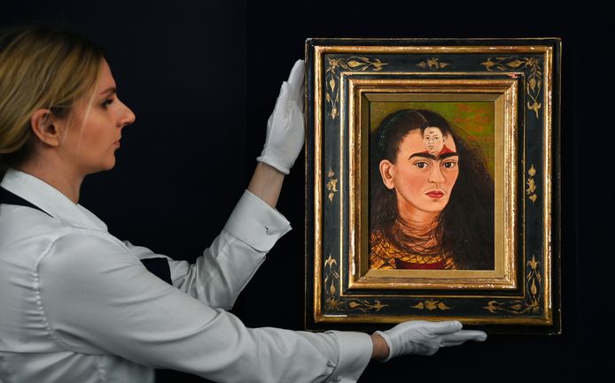 Het zelfportret van Frida Kahlo bracht 34,9 miljoen dollar op.