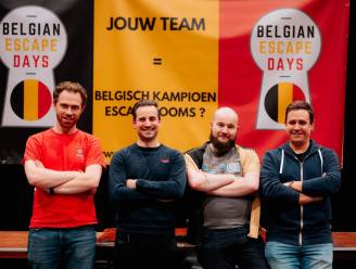 Team ‘Keep Escaping’ kroont zich tot Belgisch kampioen escape rooms