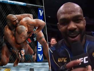 Wát een rentree: MMA-legende Jon Jones vernedert Gane na 124 tellen in kamp om UFC-zwaargewichttitel en pakt dan uit met bizarre ‘speech’