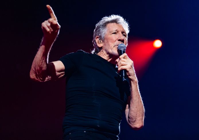 Roger Waters in het Antwerpse Sportpaleis op 14 mei 2023.