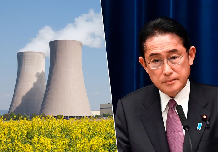De Japanse premier Fumio Kishida kondigde eerder al aan dat het land van plan was om weer volop gebruik te maken van kernenergie.