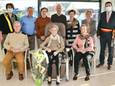 Madeleine Van Gheluwe  vierde haar 103e verjaardag in WZC Rustenhove in Ledegem.