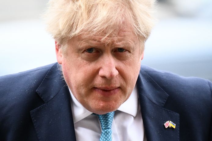 De voormalige Britse premier Boris Johnson.